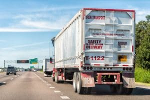 Scene of a New Jersey Truck Accident